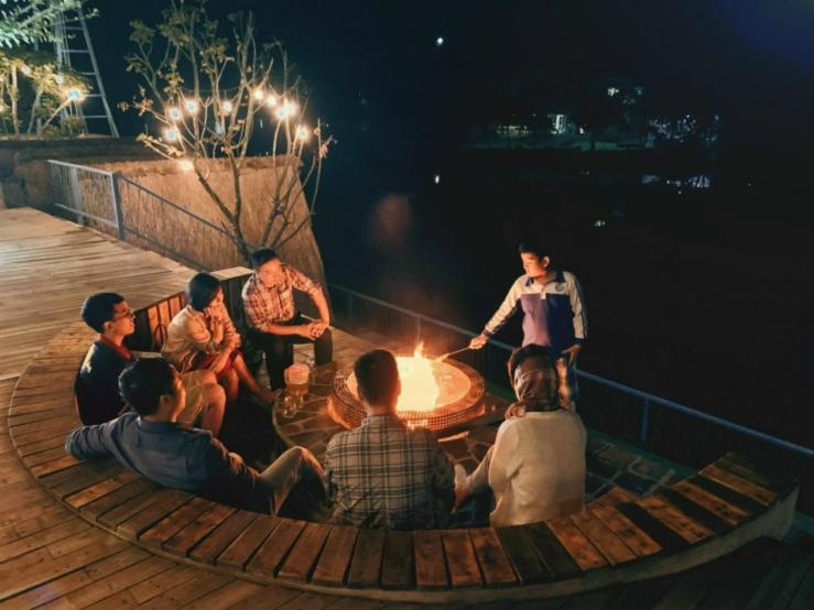 Holi Lakeside Villa Ba VI Hanoï Extérieur photo